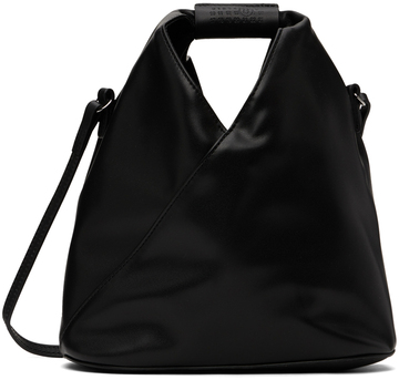 mm6 maison margiela black triangle classic crossbody bag