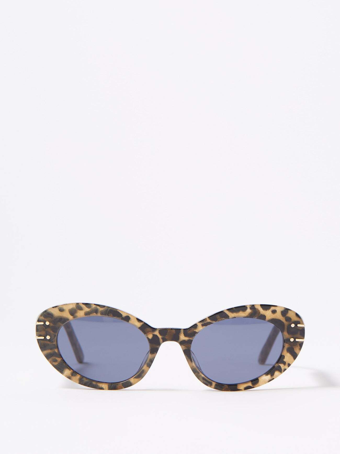Dior - Diorsignature B3u Cat-eye Acetate Sunglasses - Womens - Beige Multi