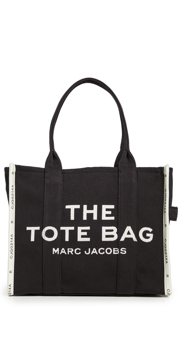 marc jacobs the jacquard large tote bag black one size