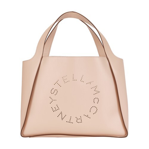 Stella Mccartney Stella Logo tote bag in blush