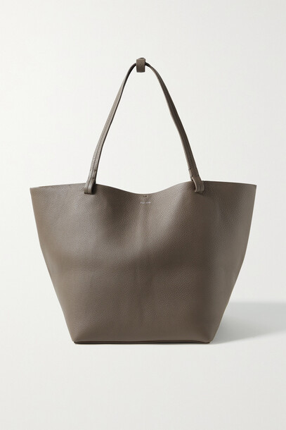 The Row - Park 3 Medium Leather Tote - Brown