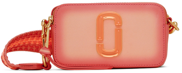 Marc Jacobs Pink 'The Fluoro Edge Snapshot' Shoulder Bag in peach