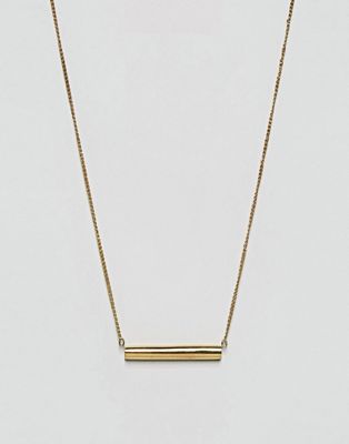 Made Gold Bar Necklace at asos.com