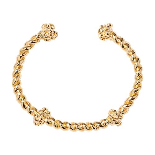 Aurelie Bidermann Palazzo rope bracelet in gold