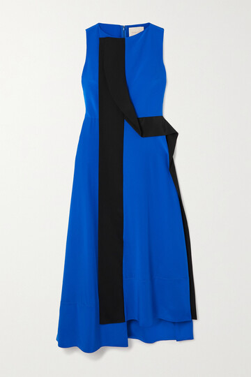 roksanda - henata silk maxi dress - blue