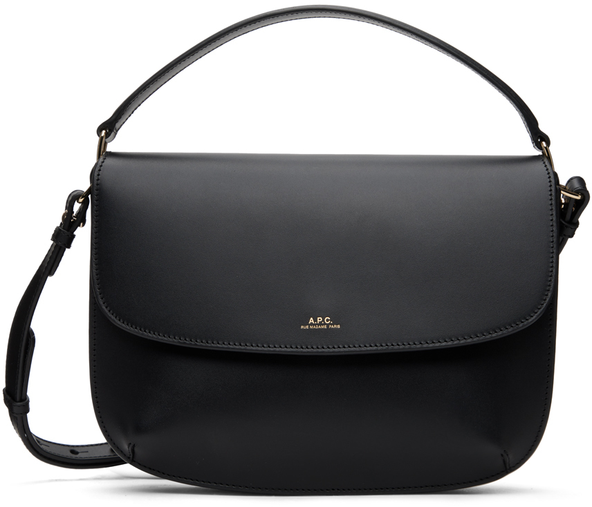 A.P.C. A.P.C. Black Large Sarah Shoulder Bag