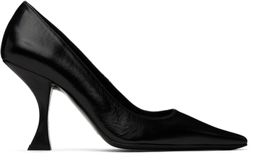 by far ssense exclusive black viva heels