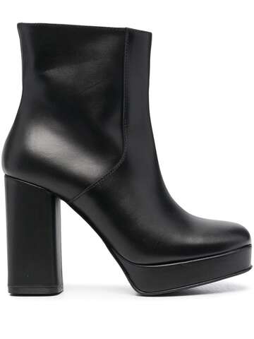 P.A.R.O.S.H. P.A.R.O.S.H. platform leather ankle boots - Black