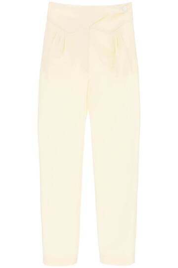 Blazé Milano Shamrock Trousers in cream / white