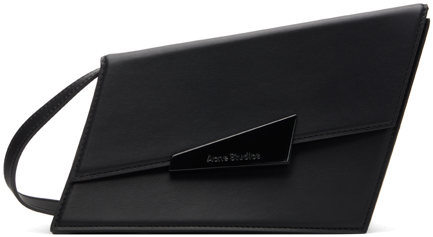 Acne Studios Black Mini Distortion Shoulder Bag