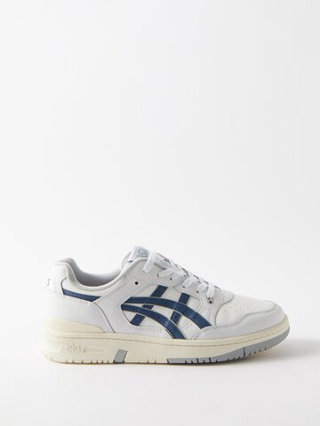 asics - ex-89 faux-leather trainers - mens - white blue