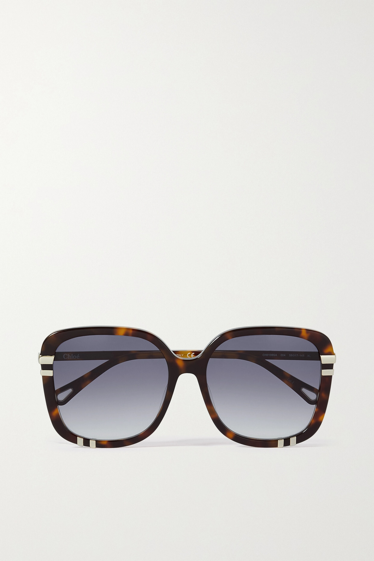 Chloé Chloé - West Oversized D-frame Tortoiseshell Bio-acetate Sunglasses - One size