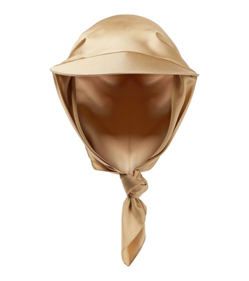 The Row Dreux silk hat in gold