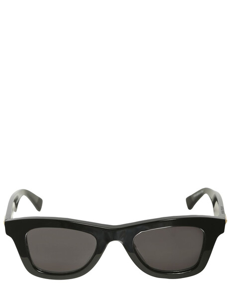 BOTTEGA VENETA Bv1147s Squared Acetate Sunglasses in black