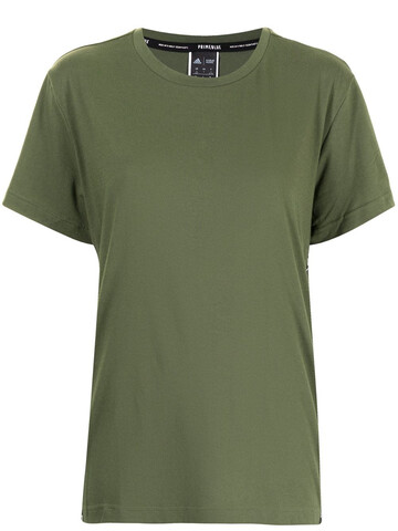 adidas x karlie kloss loose cotton t-shirt - green