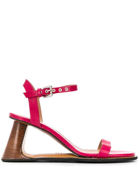 Marni 85mm reverse sole sandals in pink