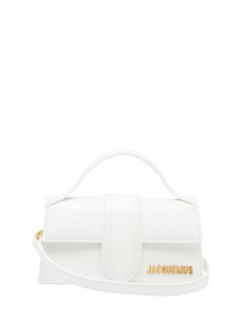 jacquemus - bambino leather bag - womens - white