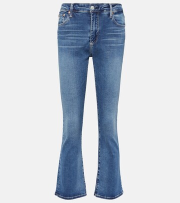 ag jeans jodi mid-rise cropped jeans in blue