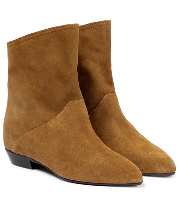 Isabel Marant Suede ankle boots in beige