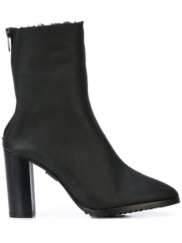 Ritch Erani NYFC 90mm Mass shearling boots in black