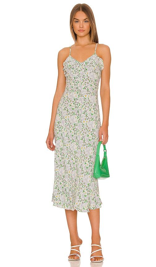 ROLLA'S Shelley Floral Dress in Green