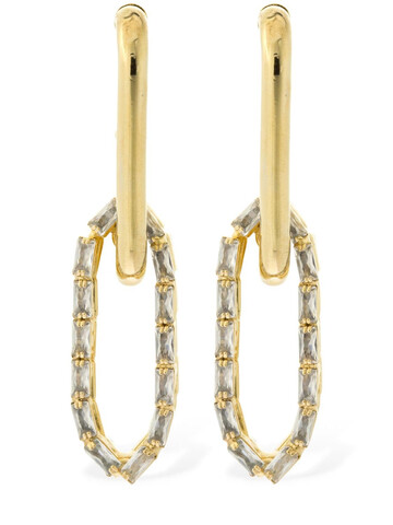 ROSANTICA Eufemia Crystal Drop Earrings in gold