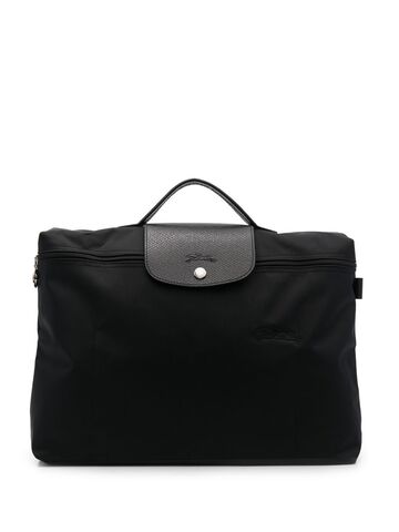longchamp le pliage briefcase - black