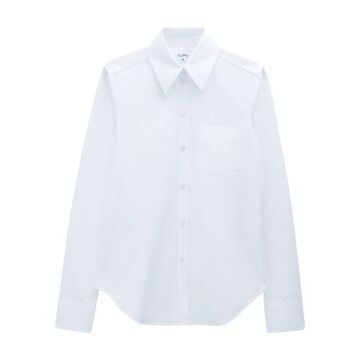filippa k poplin shirt in white