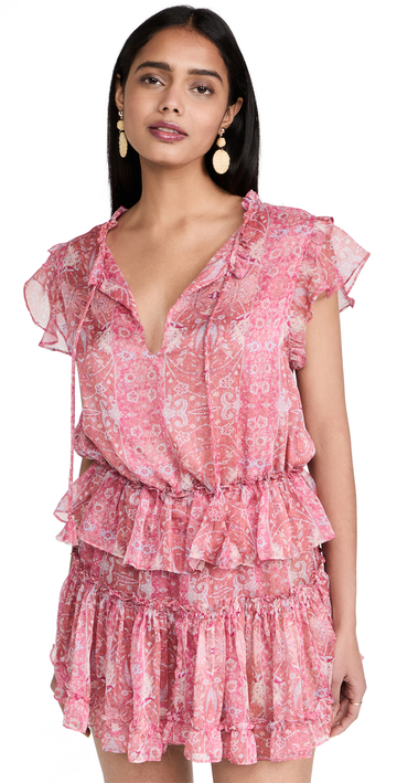 MISA Lilian Dress in rose / lilac
