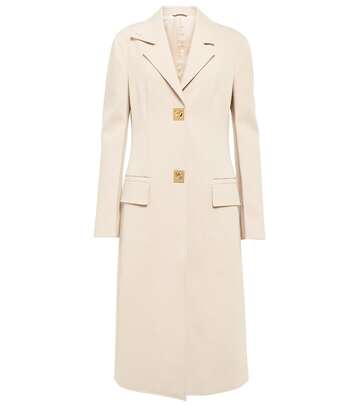 Givenchy Single-breasted coat in beige