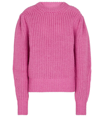 Isabel Marant, Ãtoile Pleane wool-blend knit sweater in pink