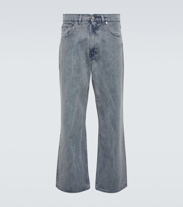 our legacy third cut straight jeans in blue