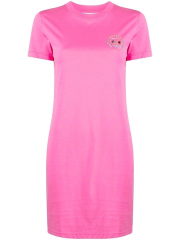 chiara ferragni tennis club t-shirt dress - pink