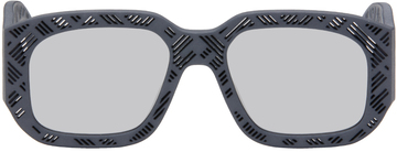 fendi gray shadow sunglasses in grey