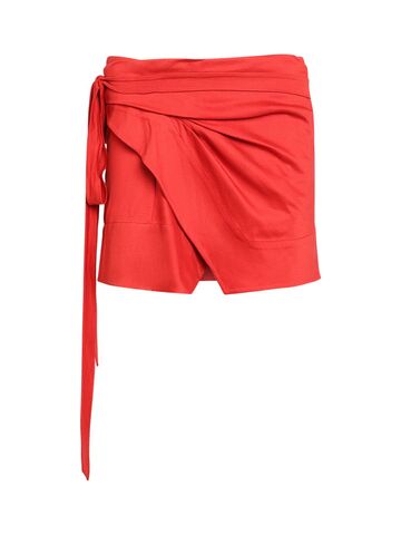 isabel marant berenice cotton mini skirt