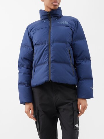 the north face - rmst nuptse quilted down jacket - womens - navy