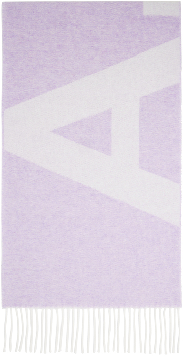A.P.C. A.P.C. Purple Malo Scarf in lilac