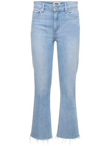 PAIGE Vintage Colette Cropped Denim Jeans in blue