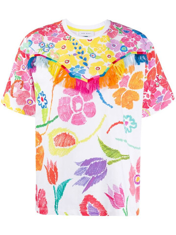 Mira Mikati floral print T-shirt in white