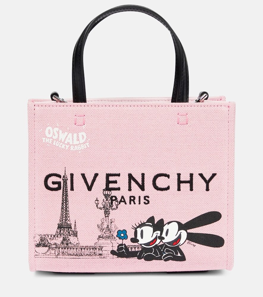 Givenchy x Disney® G Small denim tote bag in pink