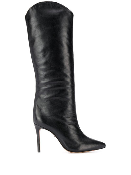 Schutz high-heel knee-length boots in black