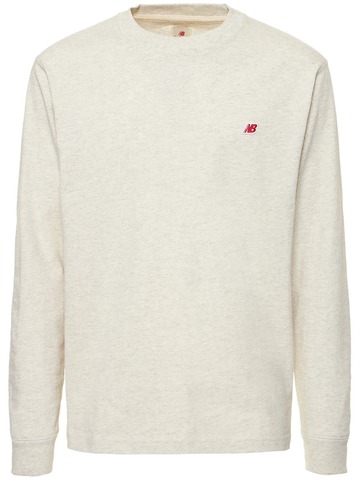 NEW BALANCE Logo Cotton Sweatshirt