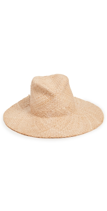 lola hats commando sun hat natural/white one size