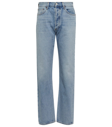 Agolde '90s Pinch high-rise straight jeans in blue