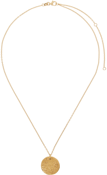 alighieri gold medium leone necklace