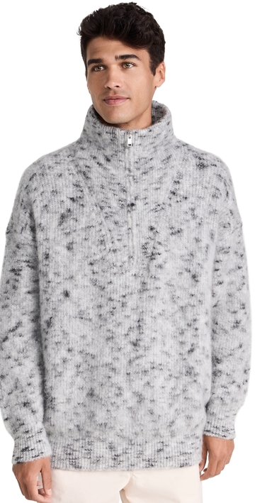 isabel marant ellis sweater white/black m