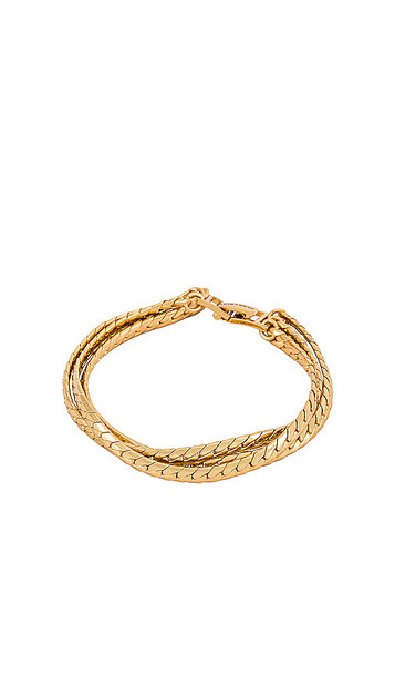 Jenny Bird Priya Layered Bracelet in Metallic Gold