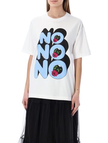 Undercover Jun Takahashi No No No Print T-shirt in white