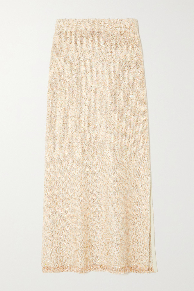 Tularosa Cozy Ivy Mini Skirt in Ivory - Wheretoget
