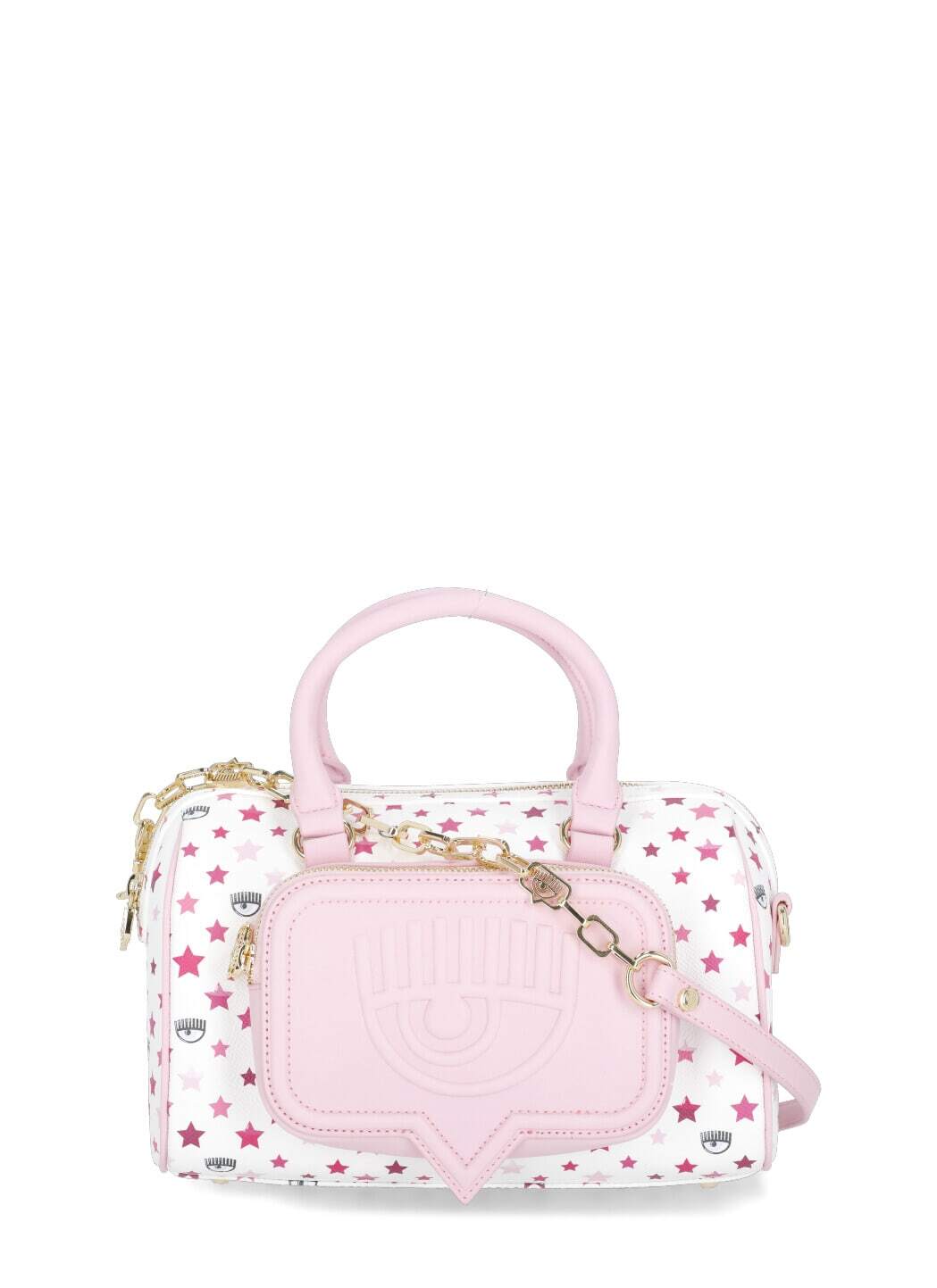Chiara Ferragni Eye Pocket Bag in pink